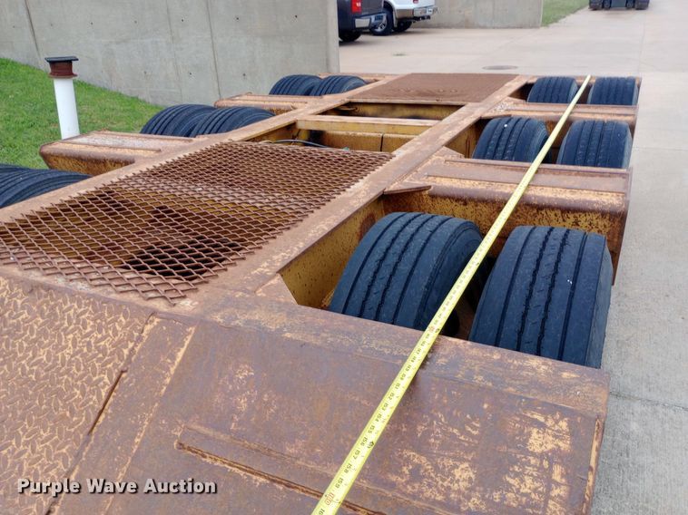 image for item NY9334 1994 Load King 403 DF lowboy equipment trailer