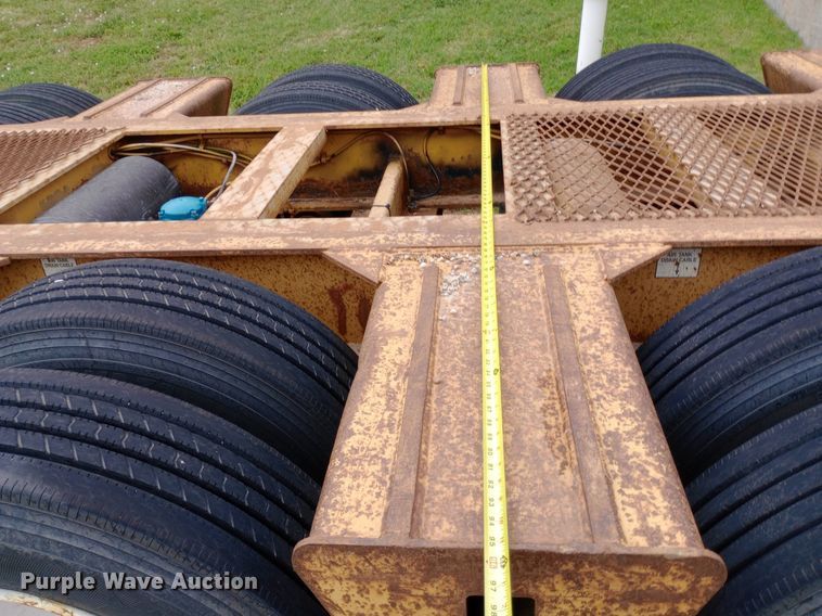 image for item NY9334 1994 Load King 403 DF lowboy equipment trailer