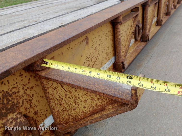 image for item NY9334 1994 Load King 403 DF lowboy equipment trailer