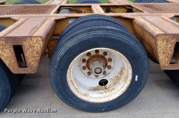 image for item NY9334 1994 Load King 403 DF lowboy equipment trailer