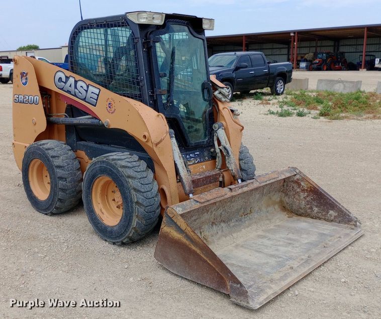 image for item NY9338 2012 Case SR200 skid steer loader