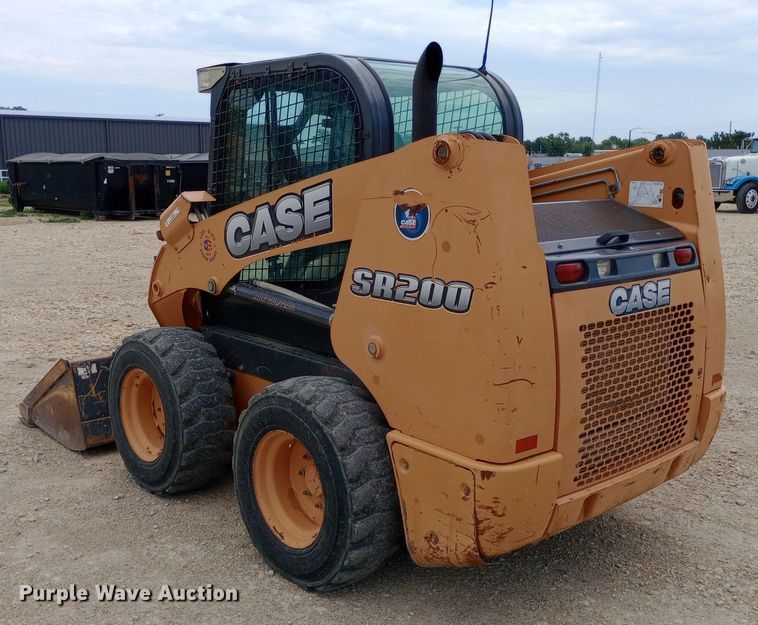 image for item NY9338 2012 Case SR200 skid steer loader