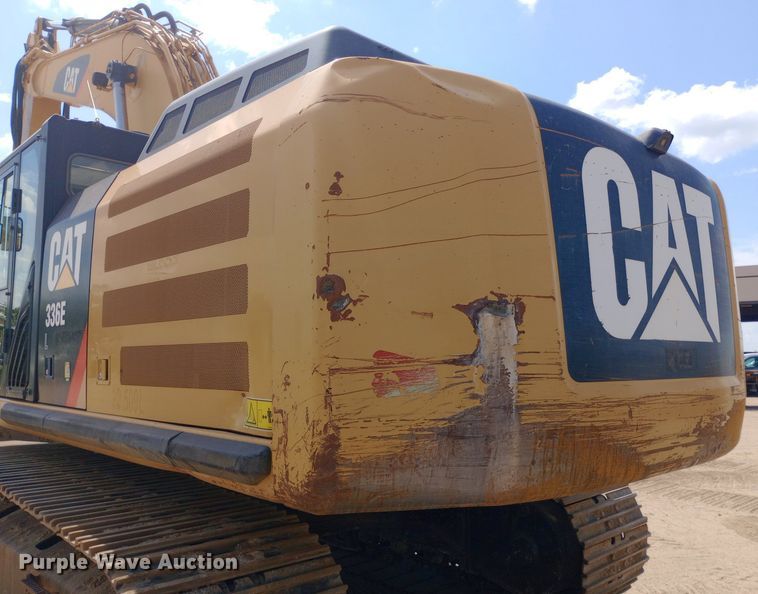 image for item NY9339 2012 Caterpillar 336E excavator