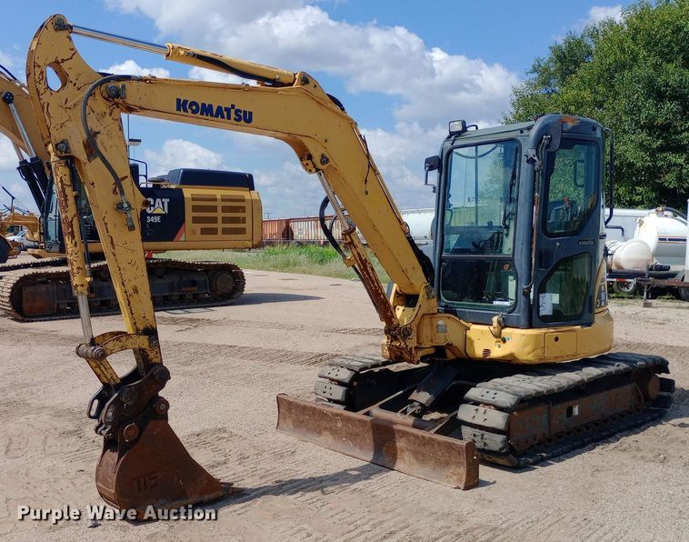 image for item NY9340 2009 Komatsu PC55MR-3 mini excavator