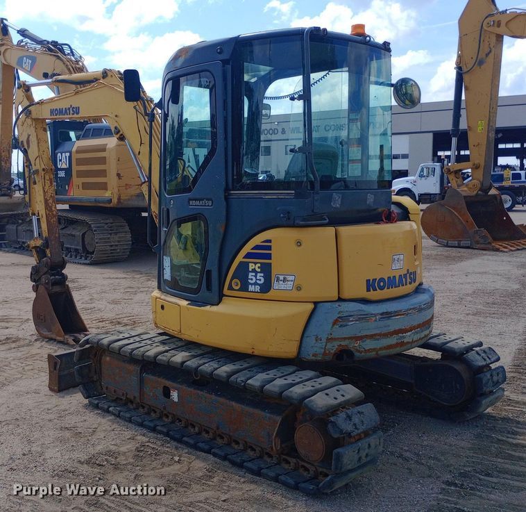 image for item NY9340 2009 Komatsu PC55MR-3 mini excavator