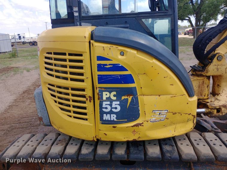 image for item NY9340 2009 Komatsu PC55MR-3 mini excavator