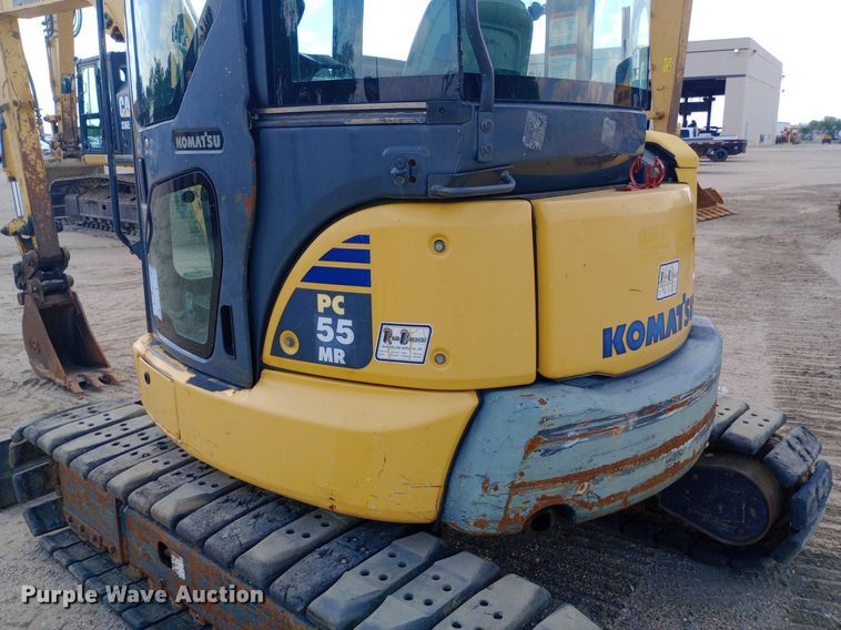 image for item NY9340 2009 Komatsu PC55MR-3 mini excavator