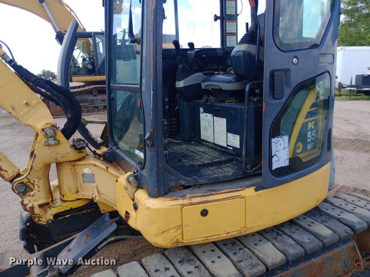 image for item NY9340 2009 Komatsu PC55MR-3 mini excavator