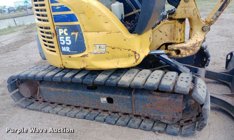 image for item NY9340 2009 Komatsu PC55MR-3 mini excavator