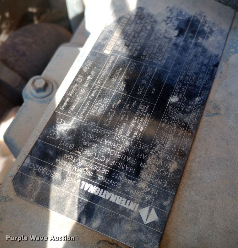 image for item NY9346 1999 International  4700 dump flatbed truck