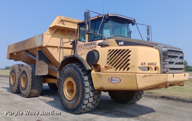 image for item NY9366 2009 Volvo A40E haul truck