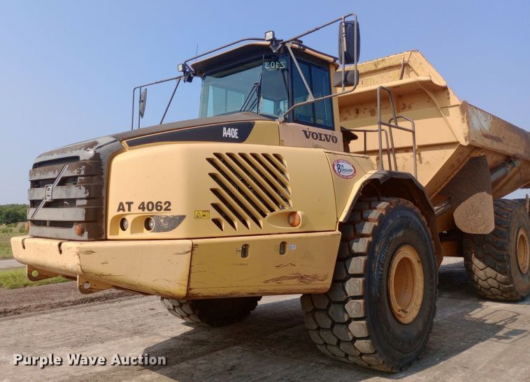 image for item NY9366 2009 Volvo A40E haul truck