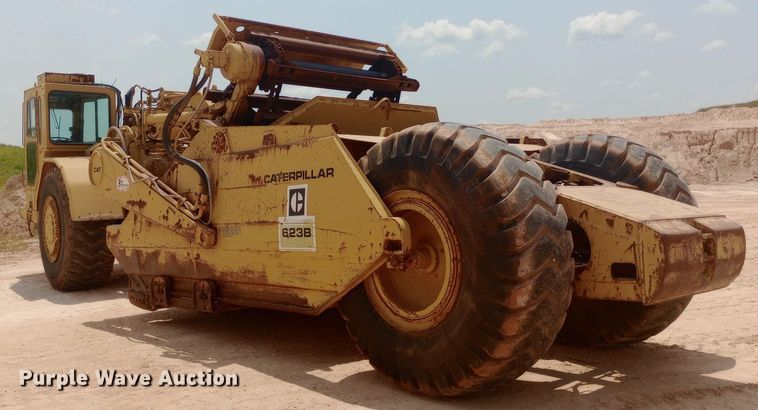 image for item NY9367 1986 Caterpillar 623B elevating scraper