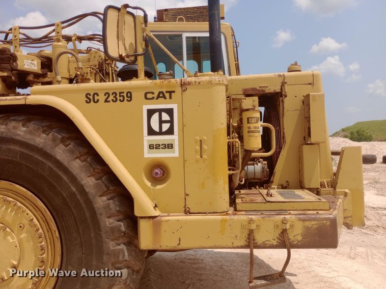 image for item NY9367 1986 Caterpillar 623B elevating scraper