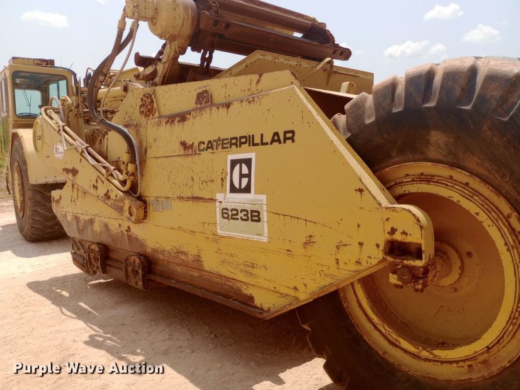 image for item NY9367 1986 Caterpillar 623B elevating scraper