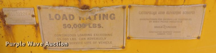 image for item NY9367 1986 Caterpillar 623B elevating scraper