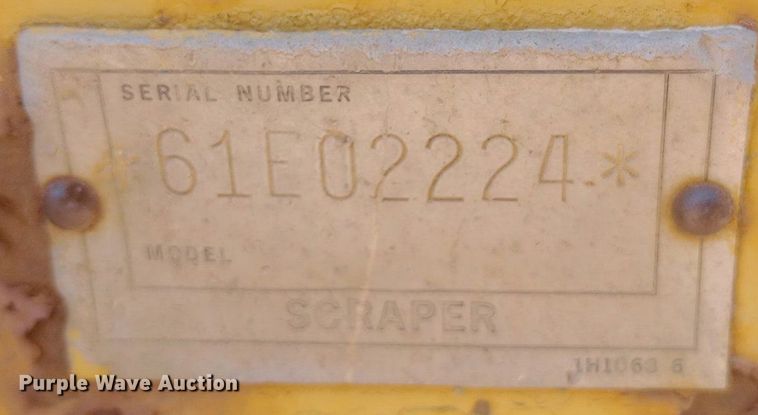 image for item NY9367 1986 Caterpillar 623B elevating scraper