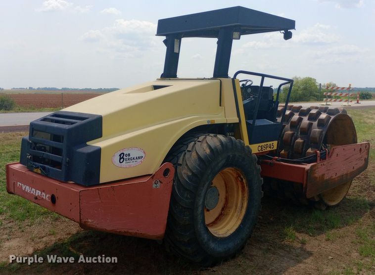 image for item NY9368 Dynapac single drum vibratory roller