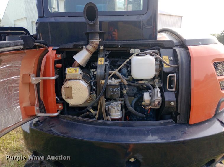 image for item NY9370 2019 Kubota KX040-4 mini excavator