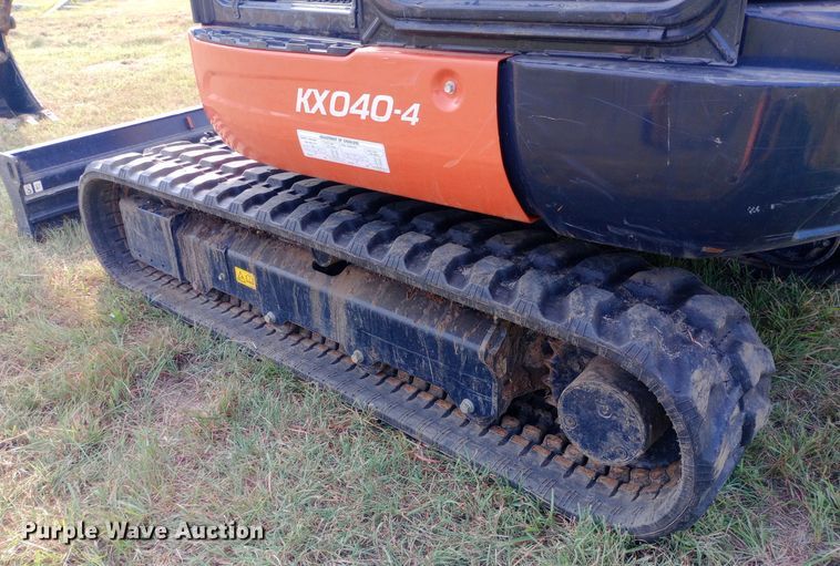 image for item NY9370 2019 Kubota KX040-4 mini excavator