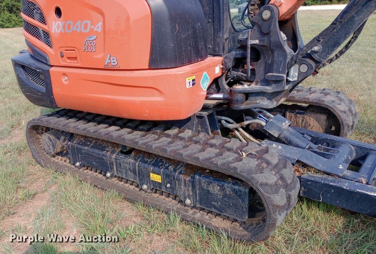 image for item NY9370 2019 Kubota KX040-4 mini excavator