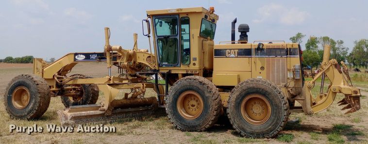image for item NY9376 1997 Caterpillar  14H motor grader