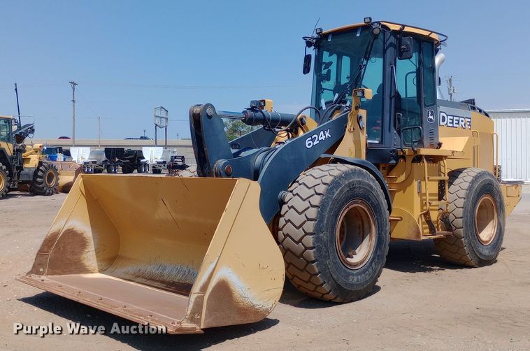 image for item NY9389 2015 John Deere 624K wheel loader