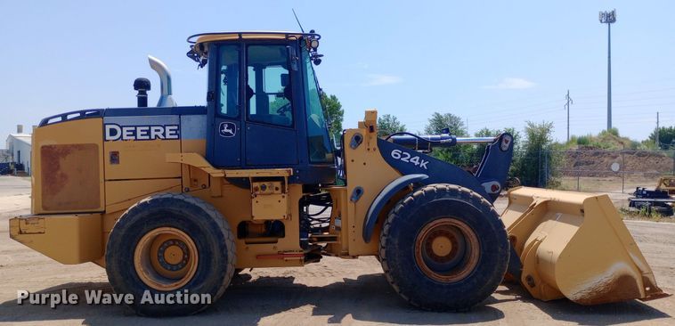 image for item NY9389 2015 John Deere 624K wheel loader