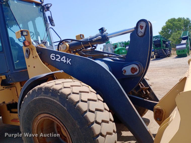 image for item NY9389 2015 John Deere 624K wheel loader