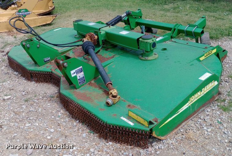 image for item NY9393 2007 John Deere MX10 rotary mower