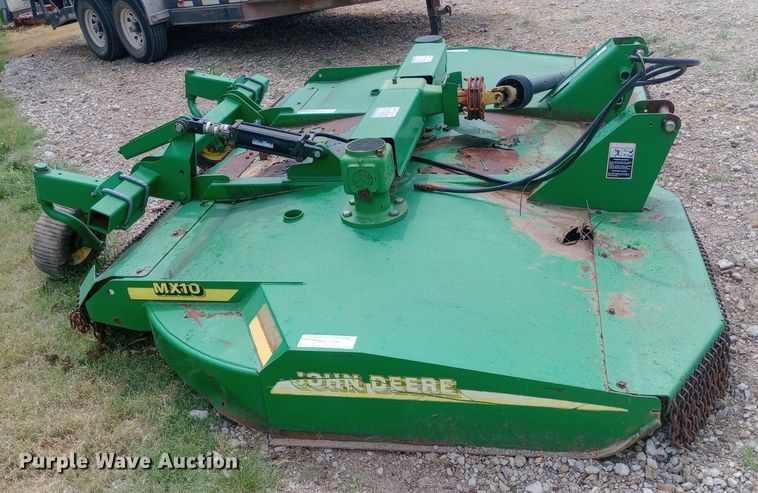 image for item NY9393 2007 John Deere MX10 rotary mower