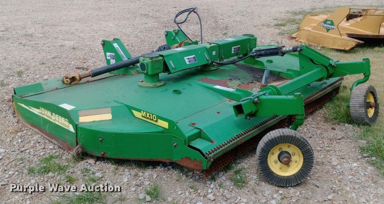 image for item NY9393 2007 John Deere MX10 rotary mower