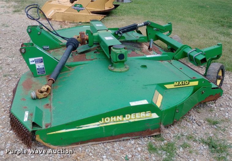 image for item NY9393 2007 John Deere MX10 rotary mower