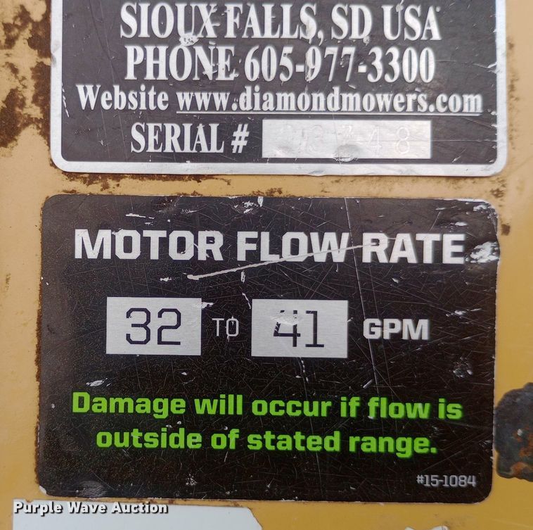 image for item NY9394 Diamond skid steer rotary mower