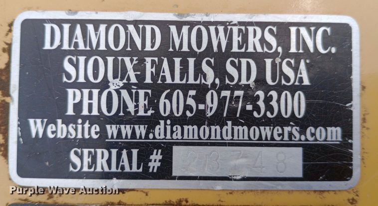 image for item NY9394 Diamond skid steer rotary mower