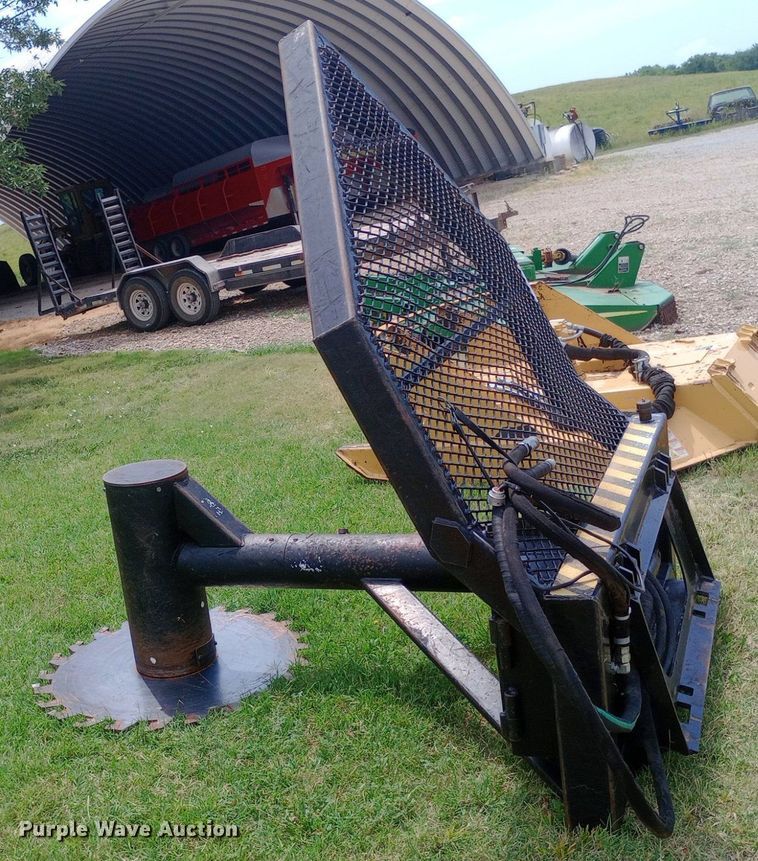 image for item NY9395 Ground Force High Flow R970 skid steer tree saw