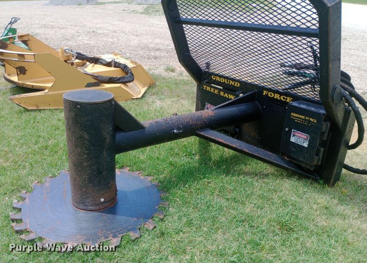 image for item NY9395 Ground Force High Flow R970 skid steer tree saw