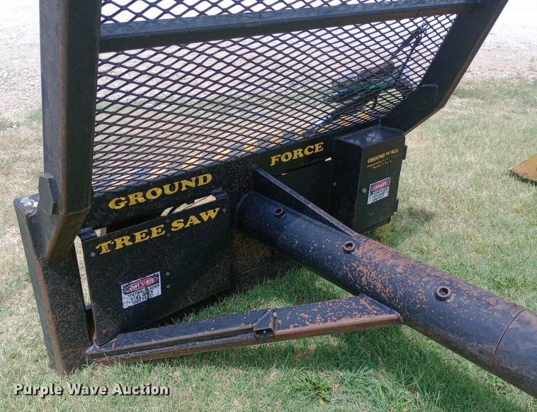 image for item NY9395 Ground Force High Flow R970 skid steer tree saw