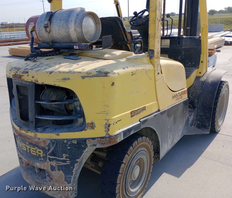 image for item NY9403 2015 Hyster H80FT forklift