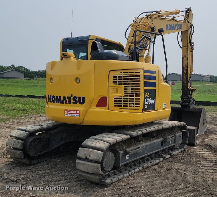 image for item OD9619 2017 Komatsu PC138USLC-11 excavator