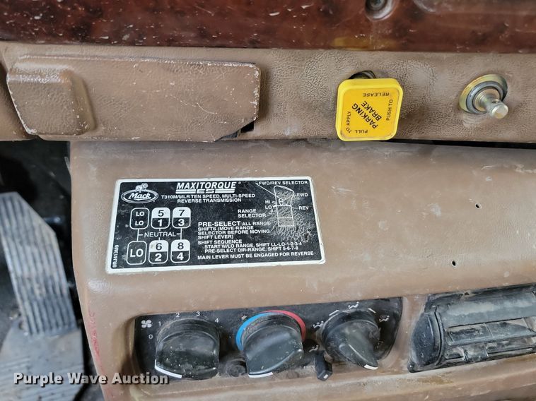 image for item OD9627 2004 Mack  CV713 dump truck