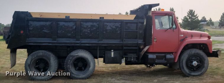image for item OD9631 1988 International F1954 dump truck