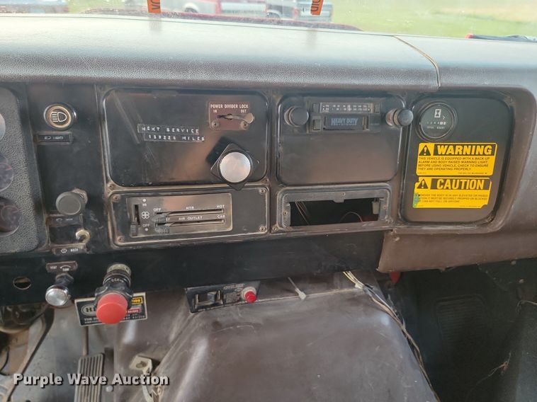 image for item OD9631 1988 International F1954 dump truck