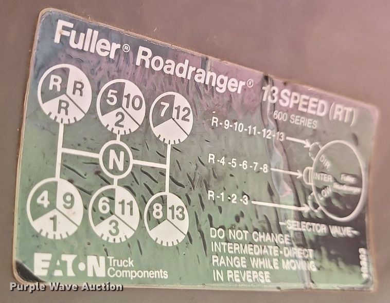 image for item OD9631 1988 International F1954 dump truck