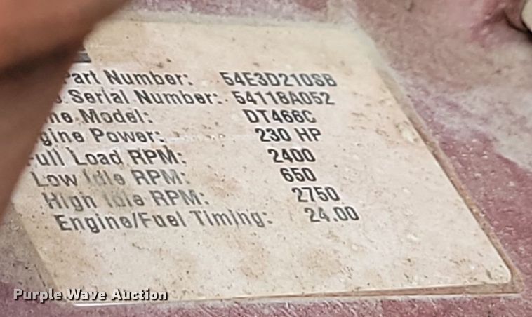 image for item OD9631 1988 International F1954 dump truck