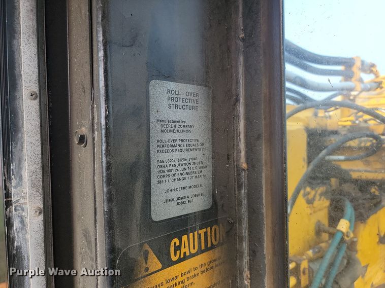 image for item OD9633 1983 John Deere 862 elevating scraper
