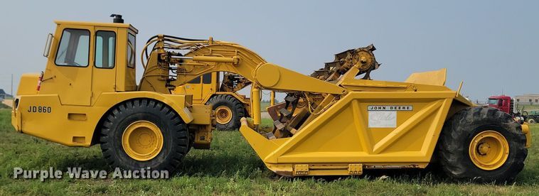 image for item OD9634 1972 John Deere 860 elevating scraper