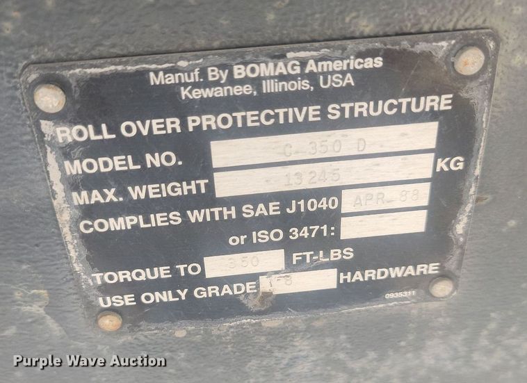 image for item OD9635 Hypac  C350D double drum roller