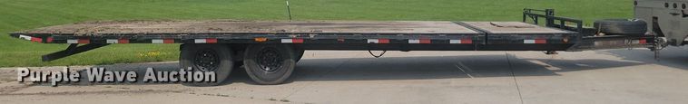 image for item OD9638 2021 PJ Trailer Mfg. T8262 tilt deck equipment trailer