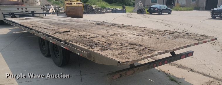 image for item OD9638 2021 PJ Trailer Mfg. T8262 tilt deck equipment trailer